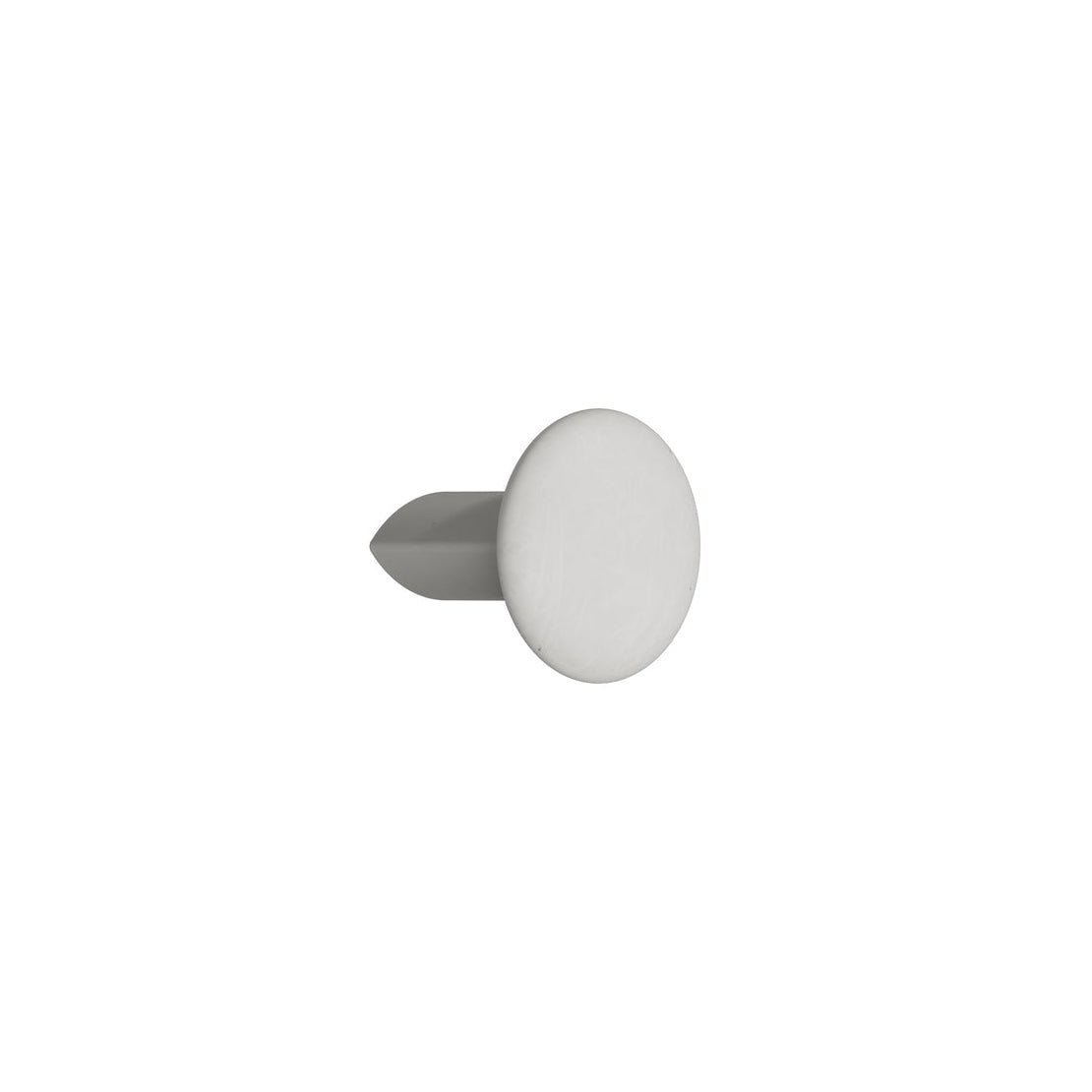 Greige "Volumi" Cabinet Knob and Drawer Pull