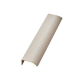 Beige Textured "Edge Straight" Tab Drawer Pulls