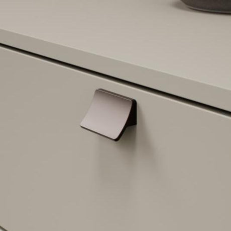 Dark Bronze "Ciel" Tab Drawer Pulls - Forge Hardware Studio