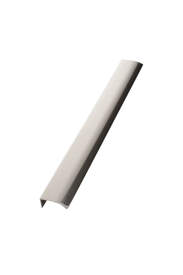 Bright Anodized "Edge Straight" Tab Drawer Pulls - Forge Hardware Studio