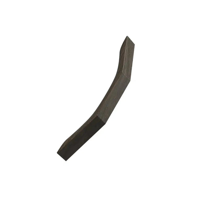 Dark Brown Wood "Rialto" Drawer Pulls - Forge Hardware Studio