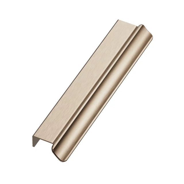 Brushed Brass "Volet" Cabinet Drawer Pulls - Forge Hardware Studio