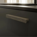 Dark Brown "Elan" Knob and Drawer Pulls