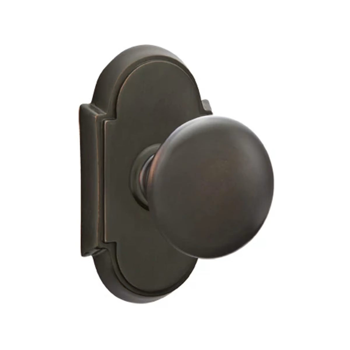 Transitional Oil Rubbed Bronze "Heritage" Round Door Knob