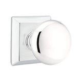 Transitional Polished Chrome "Heritage" Round Door Knob