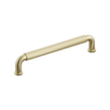 Satin Brass "ES Knurled" Round Knobs and Drawer Pulls