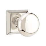 Transitional Polished Nickel "Heritage" Round Door Knob