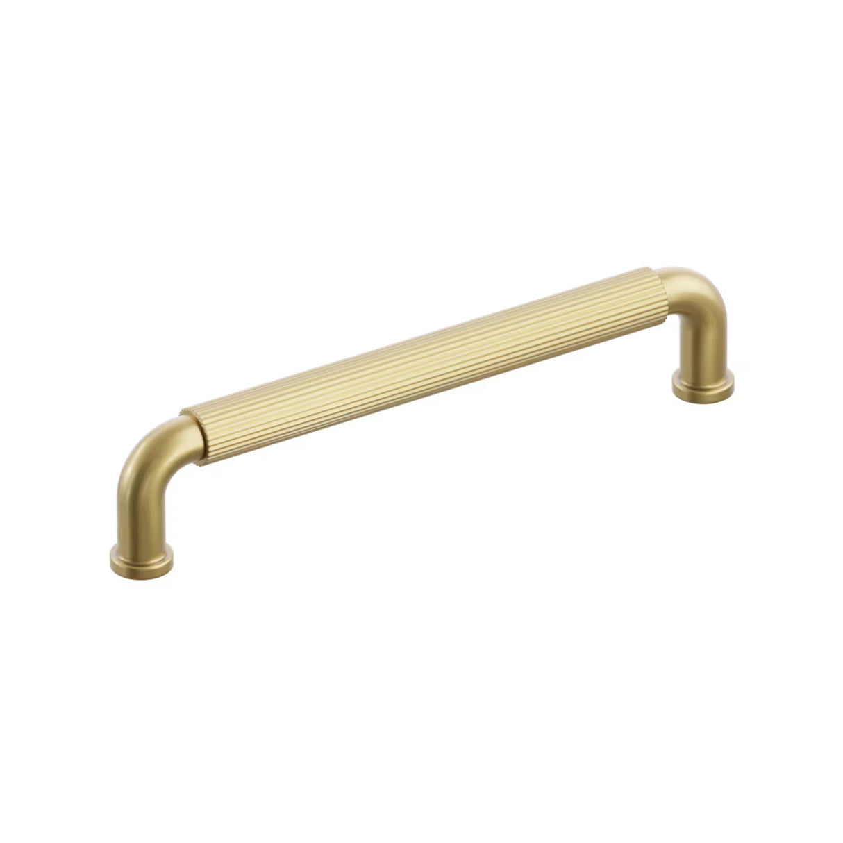 French Brass "ES Fluted" Round Knobs and Pulls