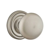 Transitional Pewter "Heritage" Round Door Knob