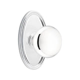 Transitional Polished Chrome "Heritage" Round Door Knob