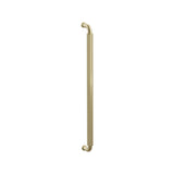 Satin Brass "ES Knurled" Round Knobs and Drawer Pulls