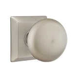 Transitional Pewter "Heritage" Round Door Knob