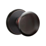 Transitional Oil Rubbed Bronze "Heritage" Round Door Knob