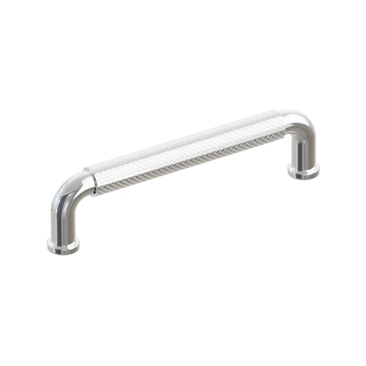 Polished Chrome "ES Knurled" Round Knobs and Drawer Pulls