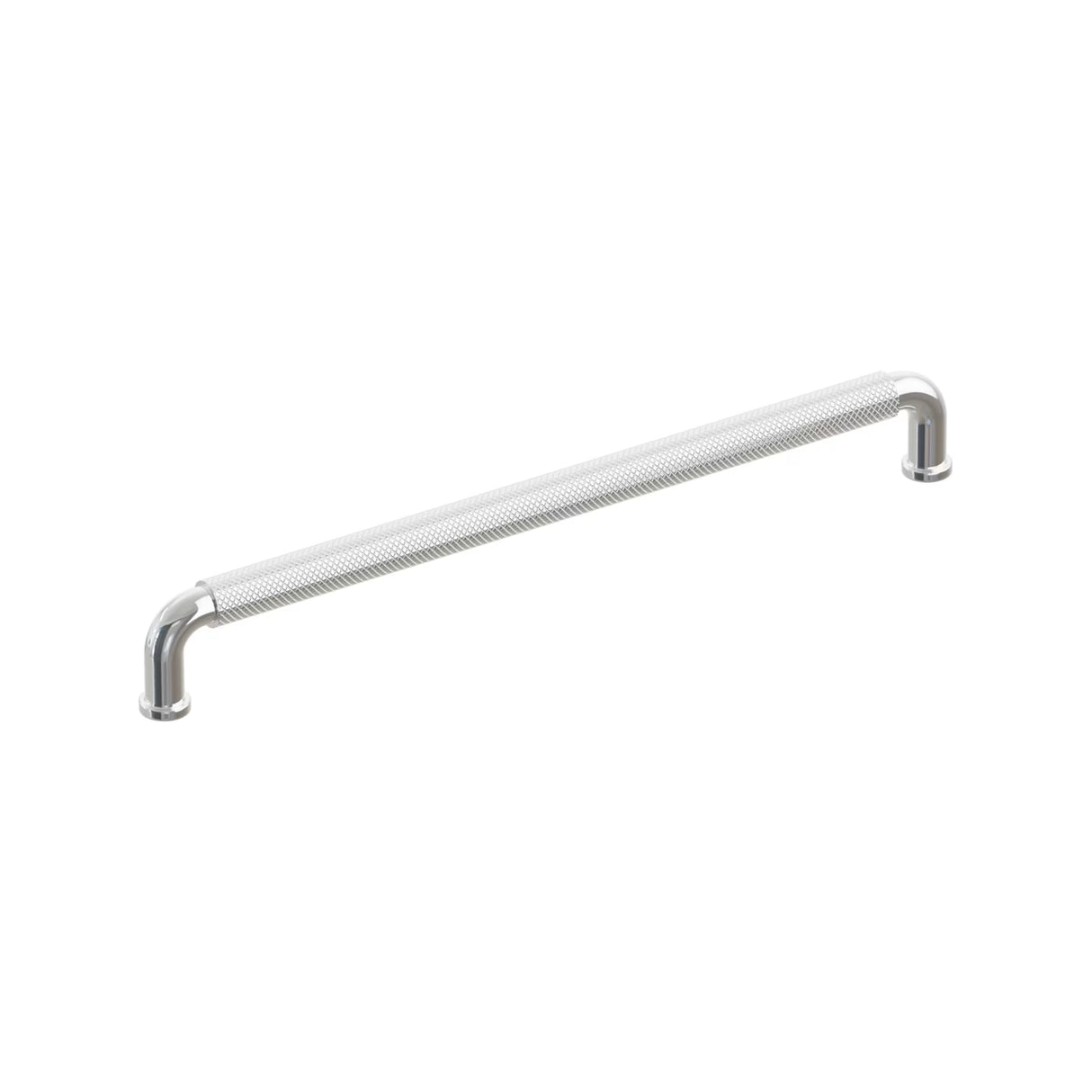 Polished Chrome "ES Knurled" Round Knobs and Drawer Pulls