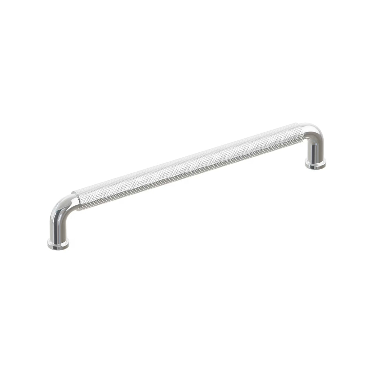 Polished Chrome "ES Knurled" Round Knobs and Drawer Pulls