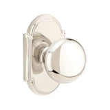 Transitional Polished Nickel "Heritage" Round Door Knob