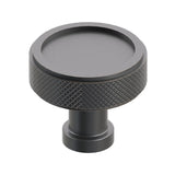 Oil Rubbed Bronze "ES Knurled" Round Knobs and Drawer Pulls