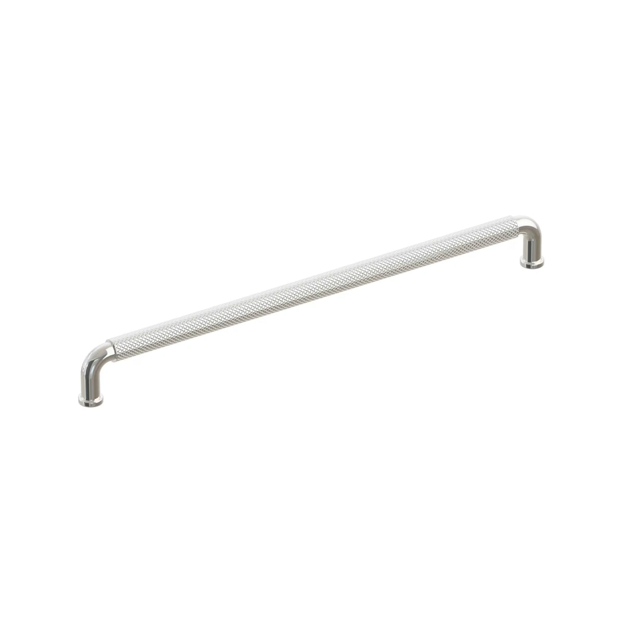 Polished Nickel "ES Knurled" Round Knobs and Drawer Pulls