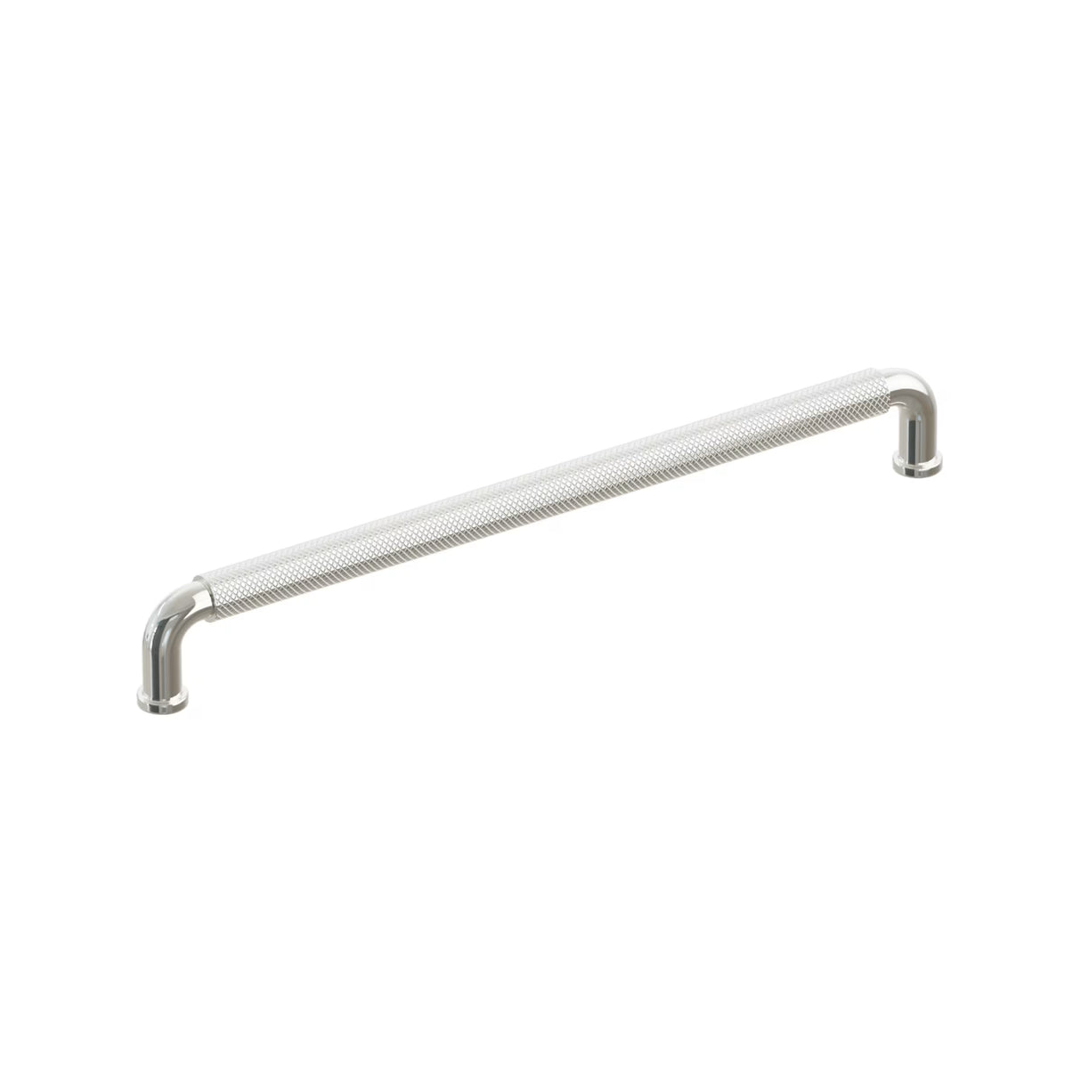 Polished Nickel "ES Knurled" Round Knobs and Drawer Pulls