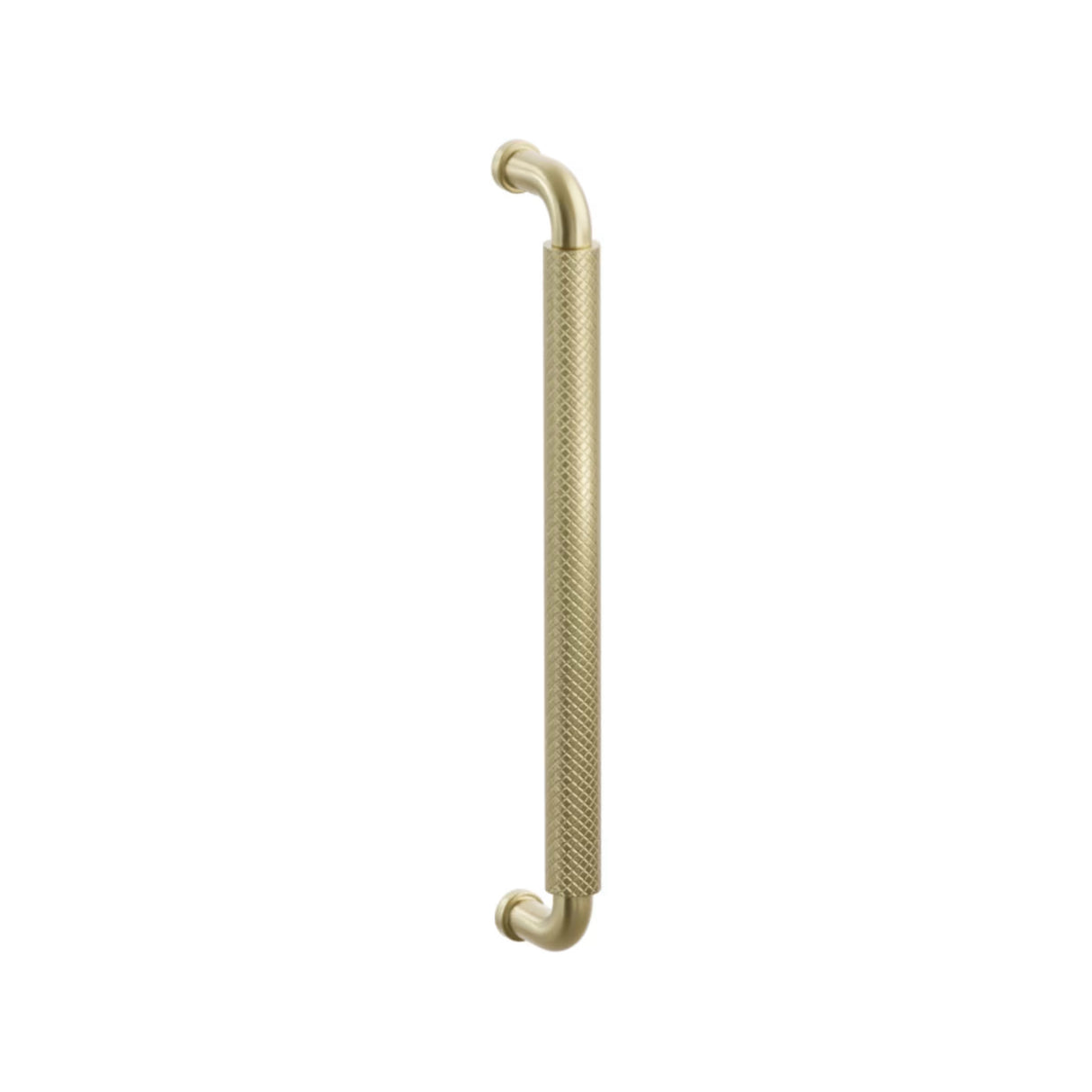 Satin Brass "ES Knurled" Round Knobs and Drawer Pulls