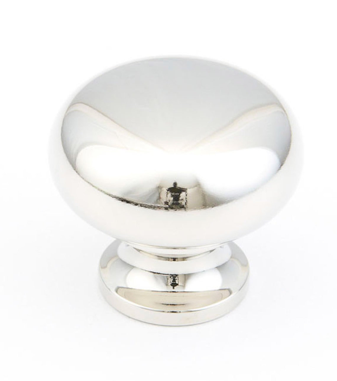 Traditional "Joy" Drawer Pulls in Polished Nickel - Forge Hardware Studio
