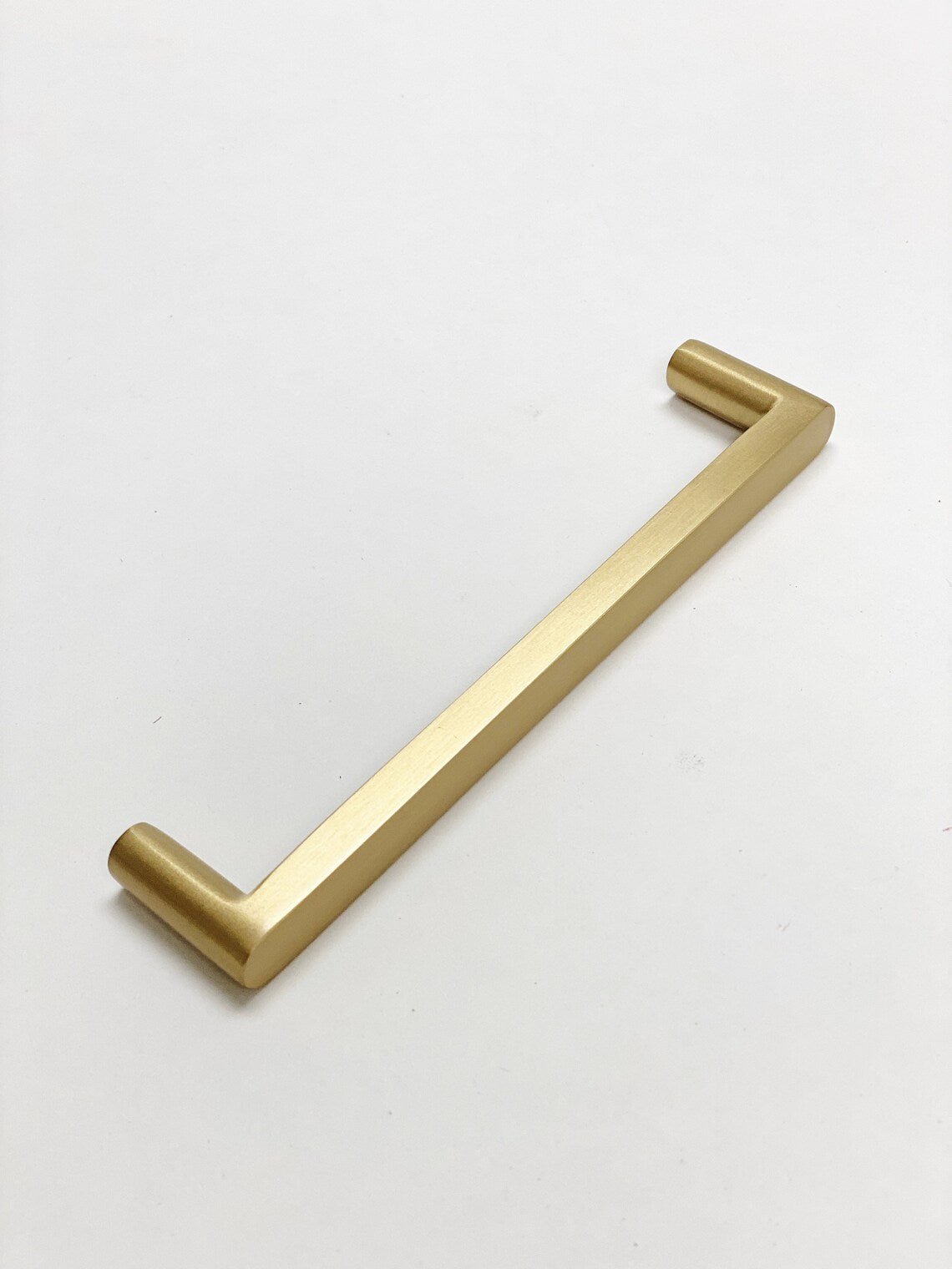 Brushed Brass "Charlie" Drawer Pulls and Cabinet Knobs - Forge Hardware Studio