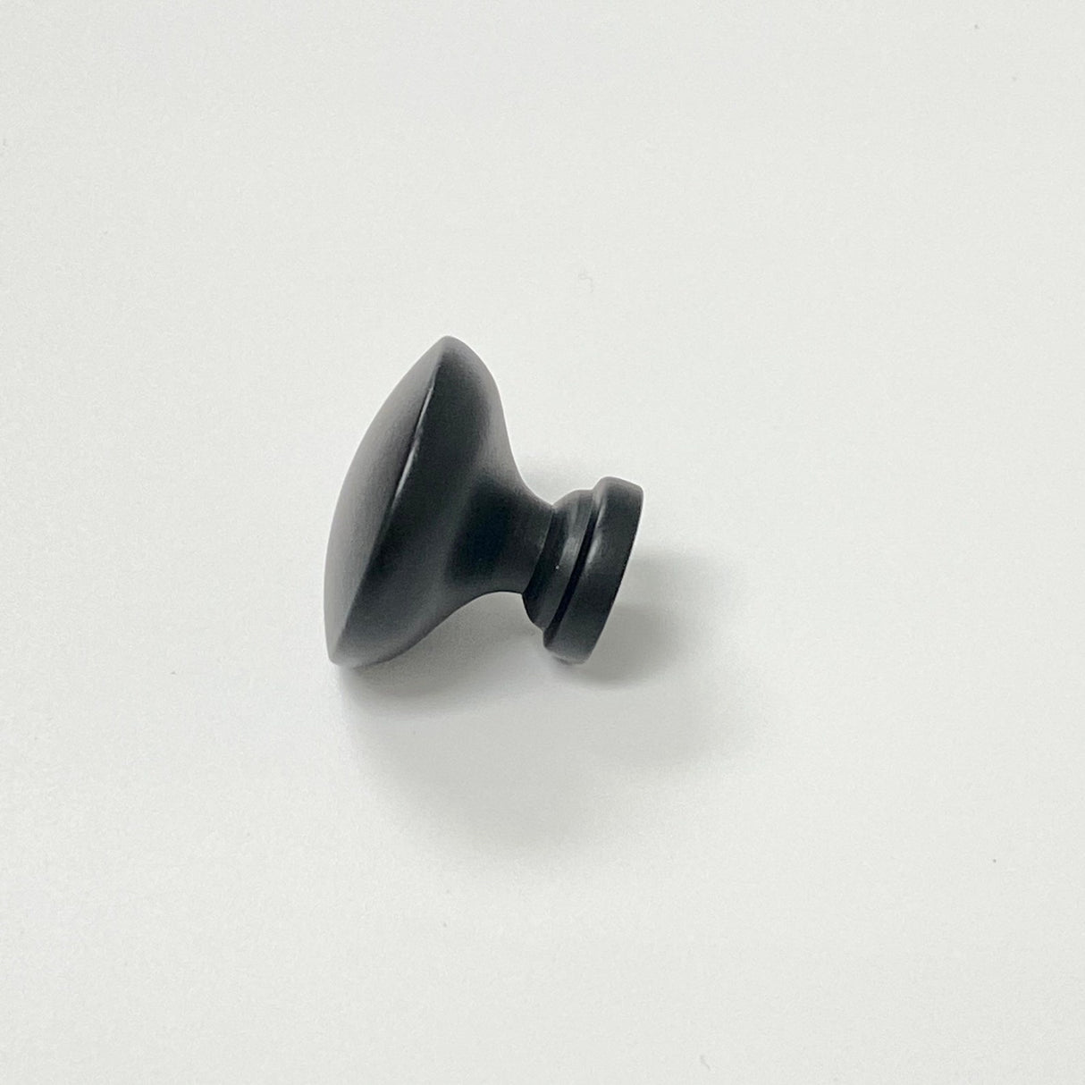 Matte Black "Farmhouse" Cabinet Knob and T-Bar Drawer Pulls - Forge Hardware Studio