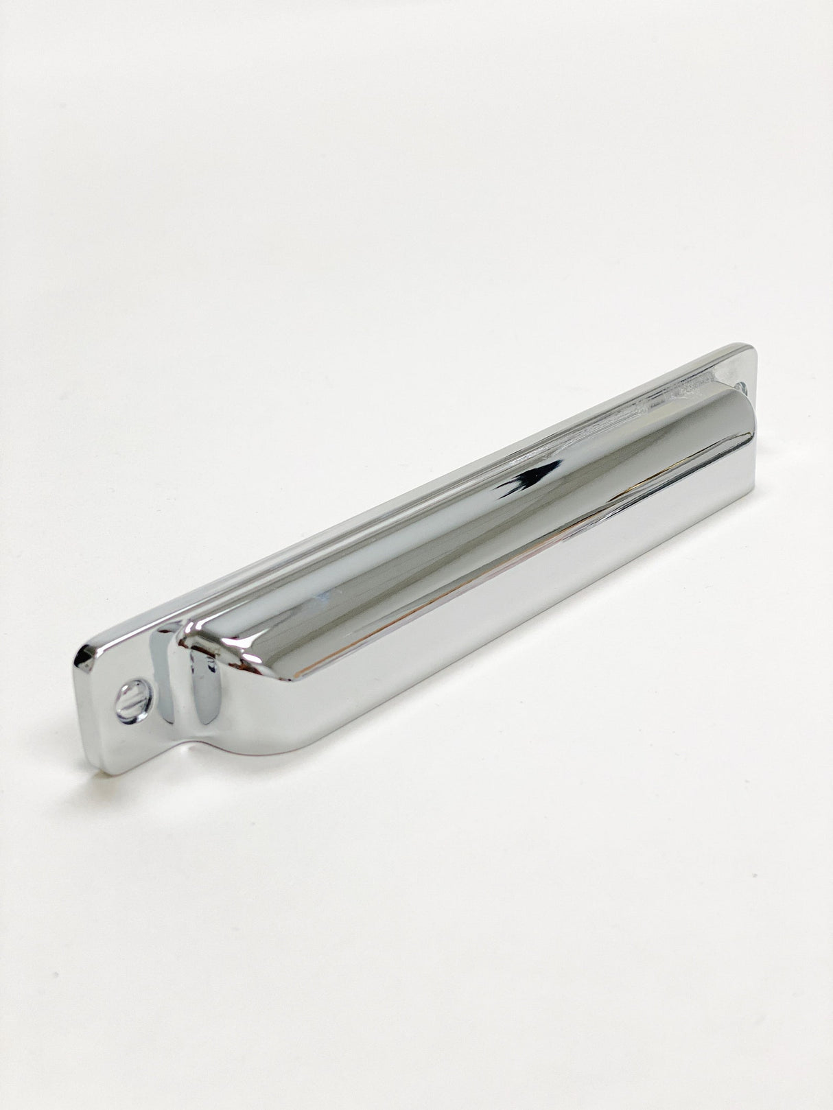 Square Cup "Kira" Polished Chrome Drawer Pulls