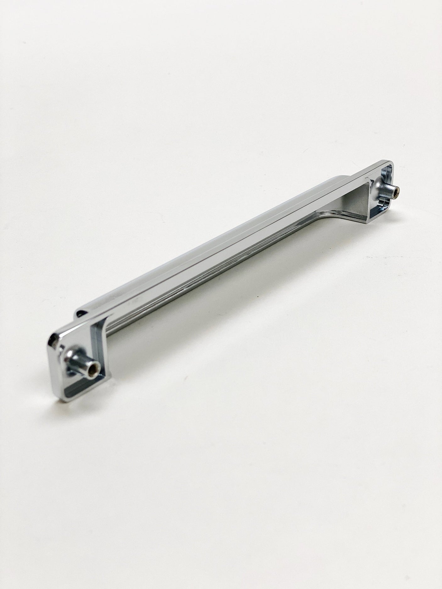 Square Cup "Kira" Polished Chrome Drawer Pulls