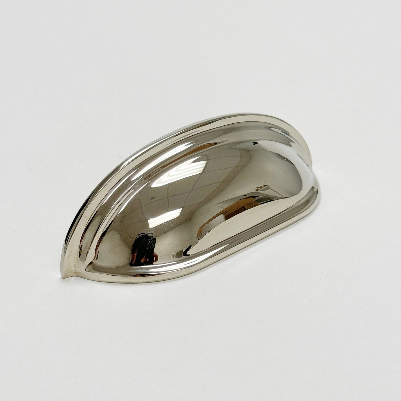 Polished Nickel "Heritage" Cabinet Knobs and Cup Pulls - Forge Hardware Studio