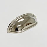 Polished Nickel "Heritage" Cabinet Knobs and Cup Pulls - Forge Hardware Studio