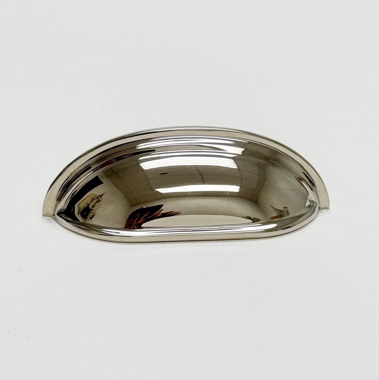 Polished Nickel "Heritage" Cabinet Knobs and Cup Pulls - Forge Hardware Studio