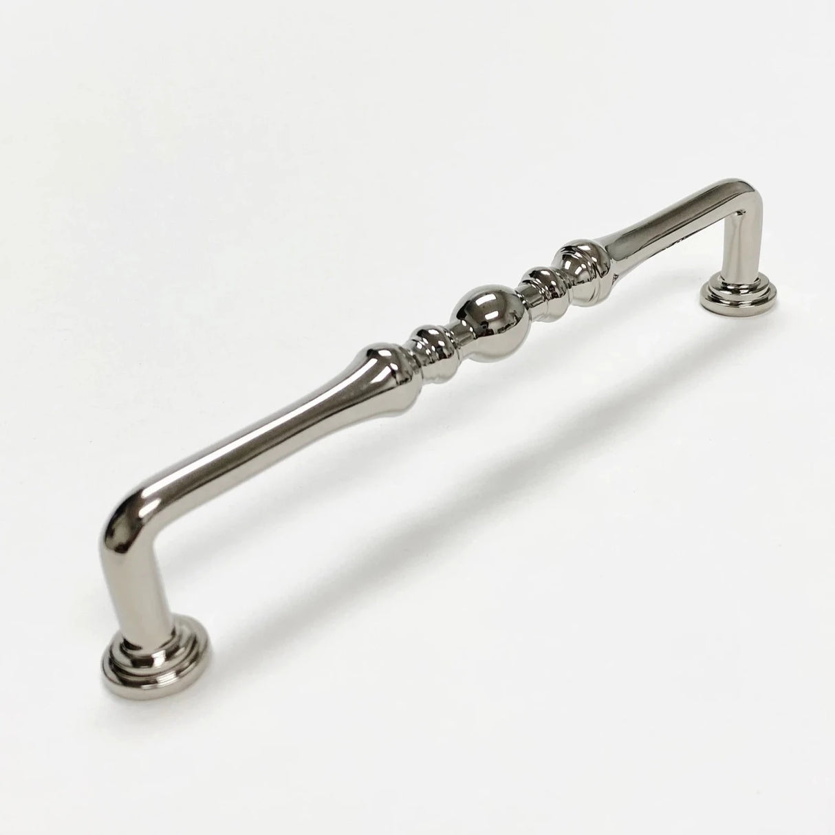 Polished Nickel "Heritage" Cabinet Drawer Pulls - Kitchen Drawer Handles - Forge Hardware Studio