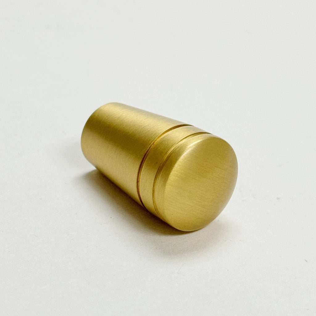 Satin Brass "Julien" Cabinet Knob and Drawer Pulls - Forge Hardware Studio