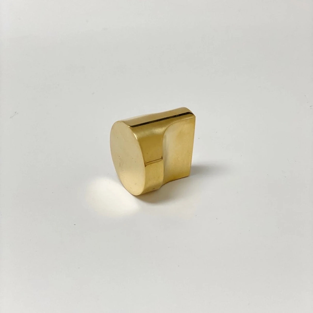 Unlacquered Brass "Neal" Cabinet Knobs and Pulls Cabinet Hardware - Forge Hardware Studio