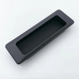 Recessed Matte Black Drawer Pulls