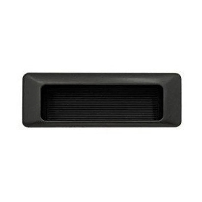 Recessed Matte Black Drawer Pulls
