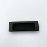 Recessed Matte Black Drawer Pulls
