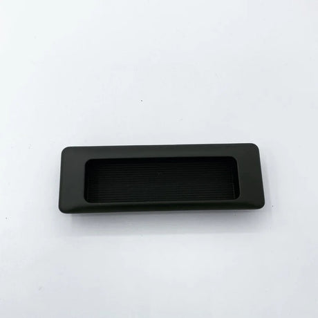Recessed Matte Black Drawer Pulls