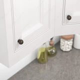 English Bronze “Kira” Cabinet Ball Knob and Drawer Pulls