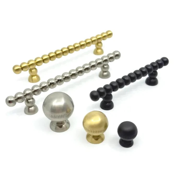 Punto Cabinet Ball Knob and Drawer Pulls