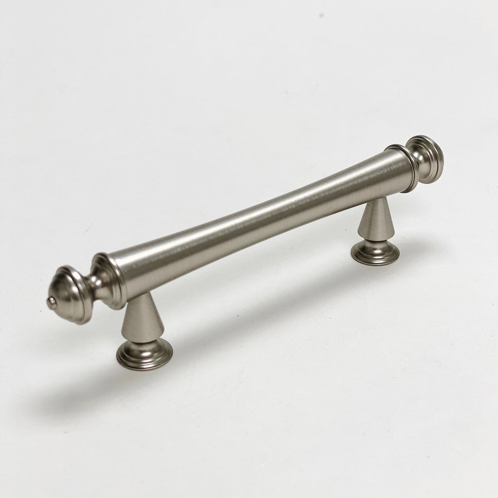 Brushed Nickel "Emmeline" Cabinet Knobs and Drawer Pulls - Forge Hardware Studio