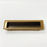 Recessed Medium Antique Drawer Pulls