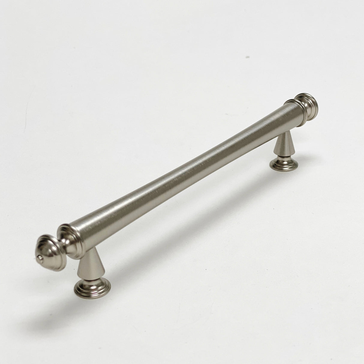 Brushed Nickel "Emmeline" Cabinet Knobs and Drawer Pulls - Forge Hardware Studio