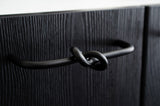Matte Black "Knot" 5 in. Drawer Pull