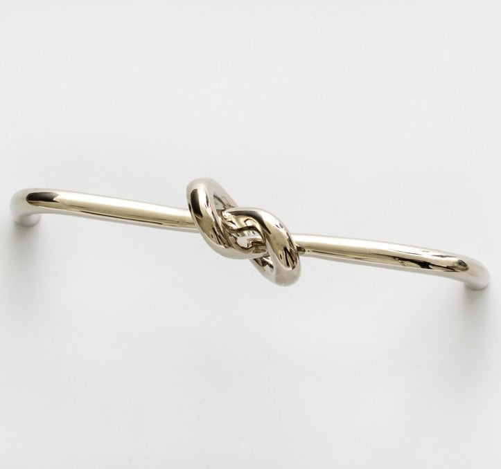 Polished Nickel "Knot" 5 in. Drawer Pull