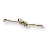 Polished Nickel "Knot" 5 in. Drawer Pull