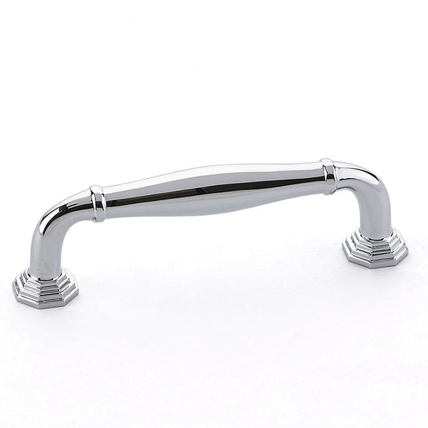 Polished Chrome "Elite Geometric" Cabinet Knobs and Drawer Pulls