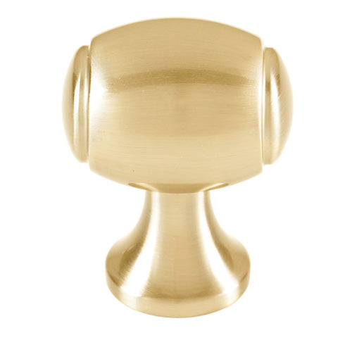 Satin Brass "Solace" Cabinet Knobs and Drawer Pulls